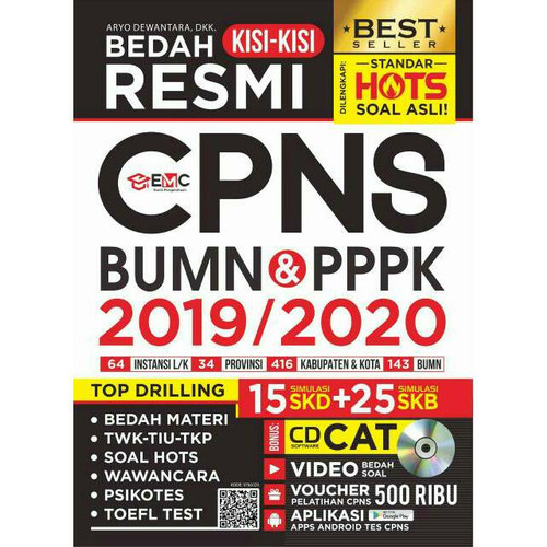 Detail Harga Buku Kisi Kisi Cpns 2019 Nomer 12