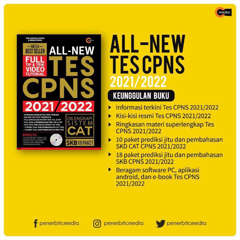 Detail Harga Buku Kisi Kisi Cpns 2019 Nomer 45