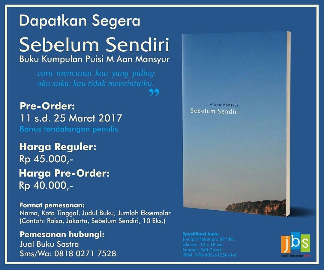 Detail Harga Buku Kumpulan Puisi Nomer 37