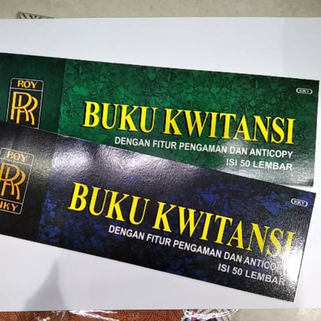 Detail Harga Buku Kwitansi Nomer 40