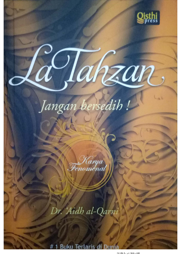 Detail Harga Buku La Tahzan Nomer 37