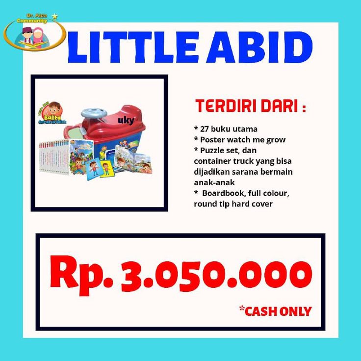 Detail Harga Buku Little Abid Nomer 25