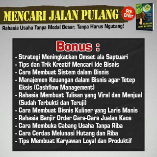 Detail Harga Buku Mencari Jalan Pulang Nomer 44