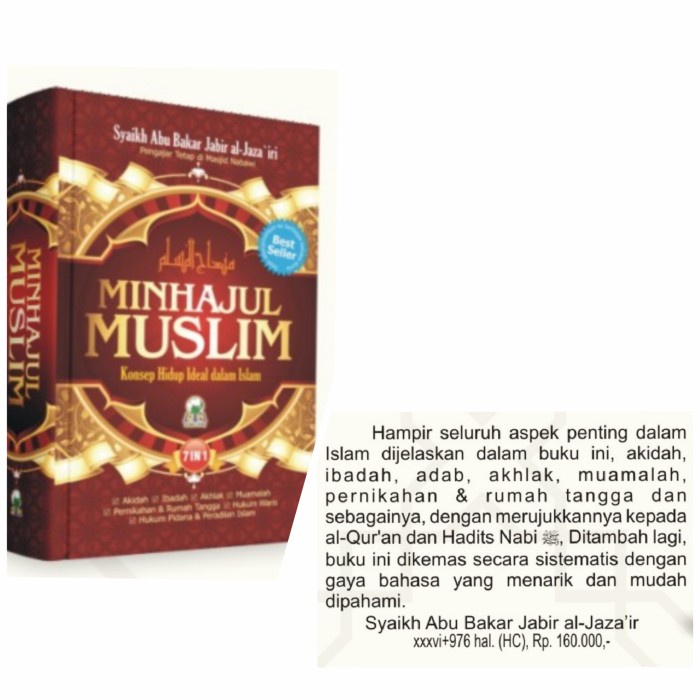 Detail Harga Buku Minhajul Muslim Nomer 38