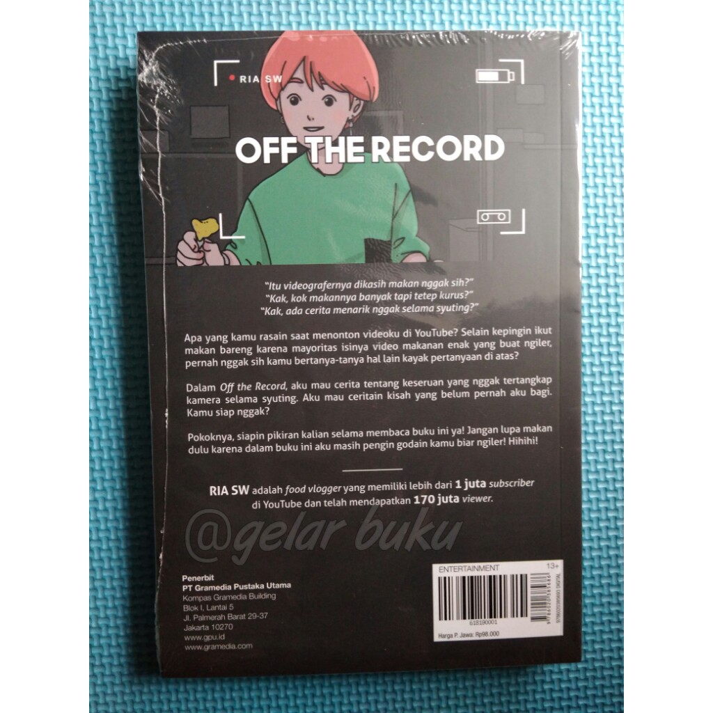 Detail Harga Buku Off The Record Di Gramedia Nomer 19