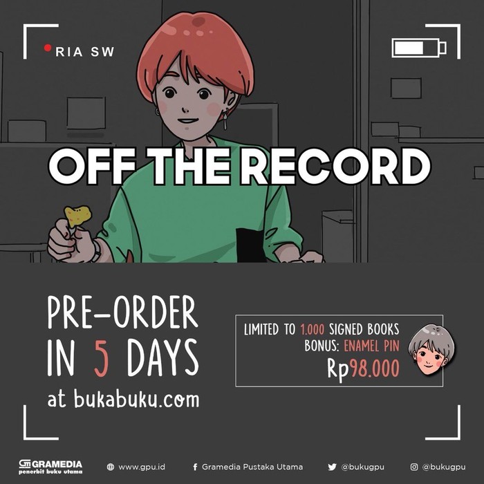 Detail Harga Buku Off The Record Di Gramedia Nomer 31