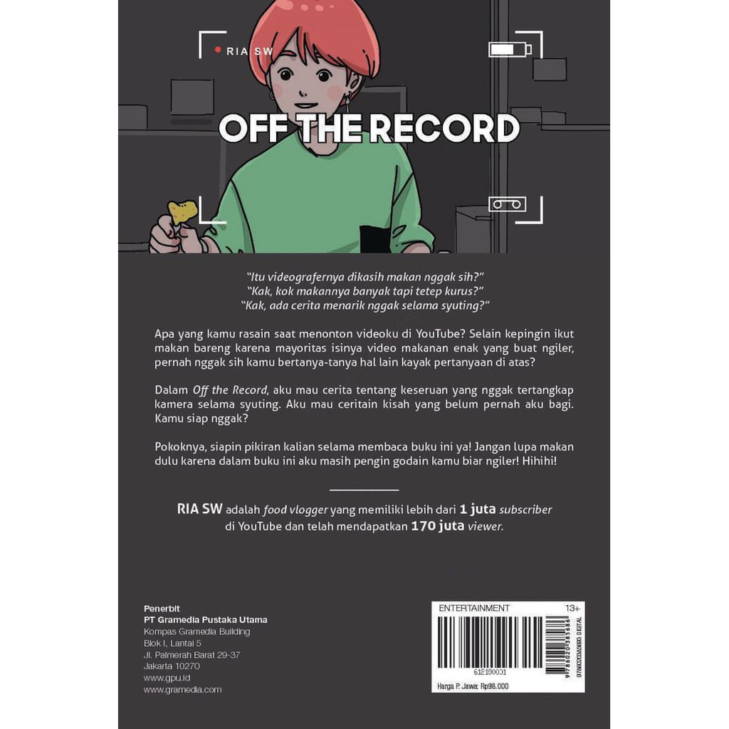 Detail Harga Buku Off The Record Di Gramedia Nomer 42