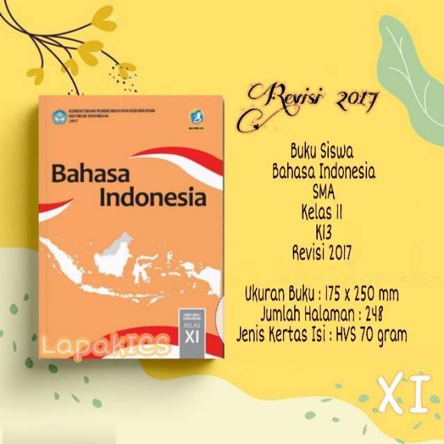 Detail Harga Buku Paket Bahasa Indonesia Kelas 11 Kurikulum 2013 Nomer 41