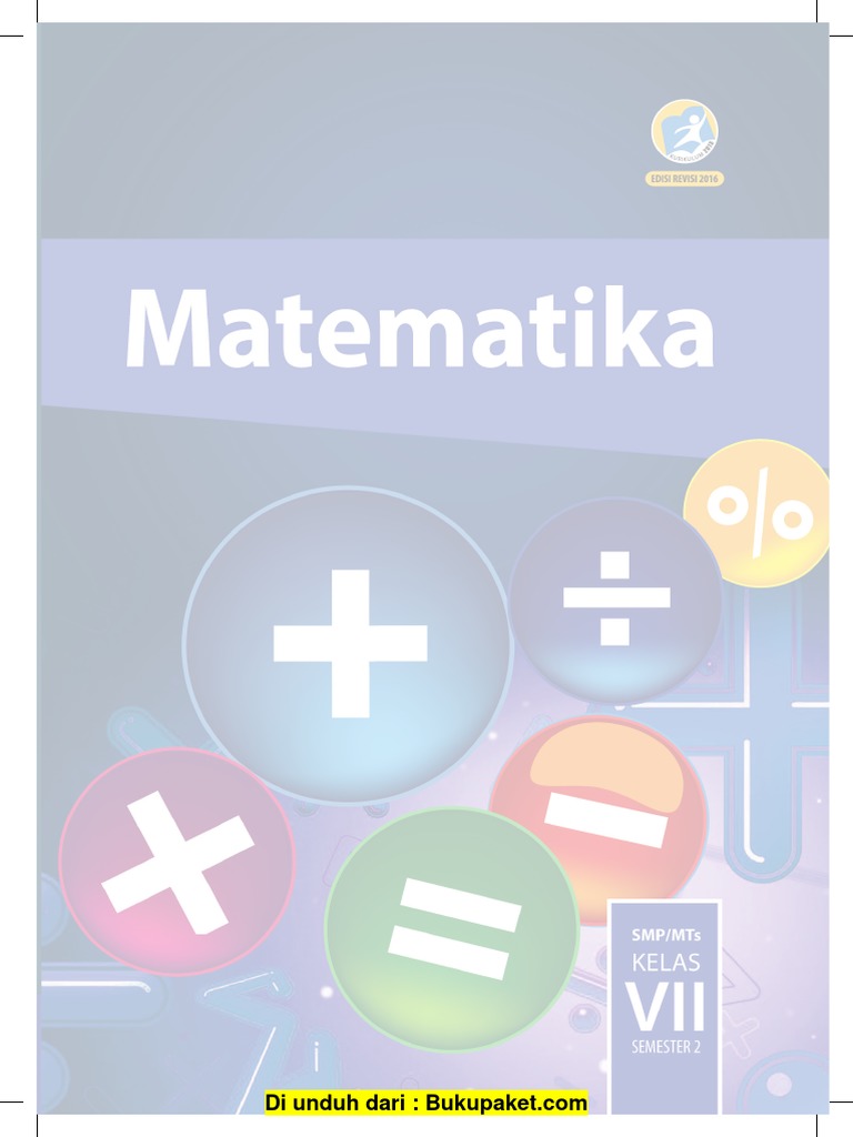 Detail Harga Buku Paket Matematika Kelas 7 Nomer 15