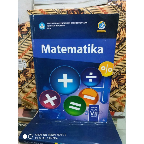 Detail Harga Buku Paket Matematika Kelas 7 Nomer 55