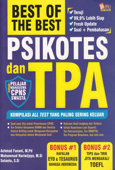 Detail Harga Buku Psikotes Nomer 37