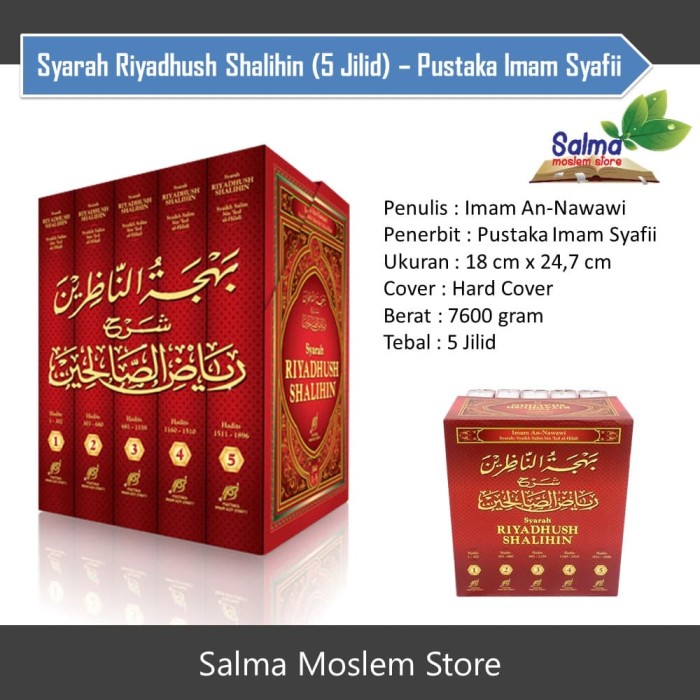 Detail Harga Buku Riyadhus Shalihin Nomer 10