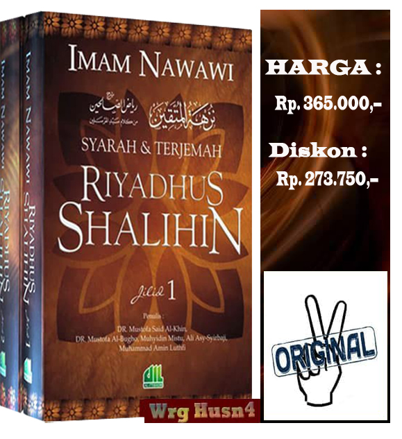 Detail Harga Buku Riyadhus Shalihin Nomer 48