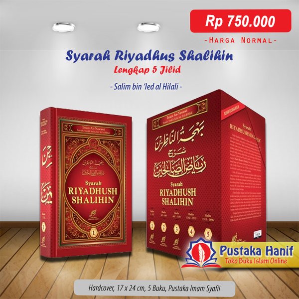 Detail Harga Buku Riyadhus Shalihin Nomer 7