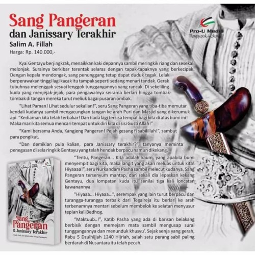 Detail Harga Buku Sang Pangeran Dan Janissary Terakhir Nomer 9