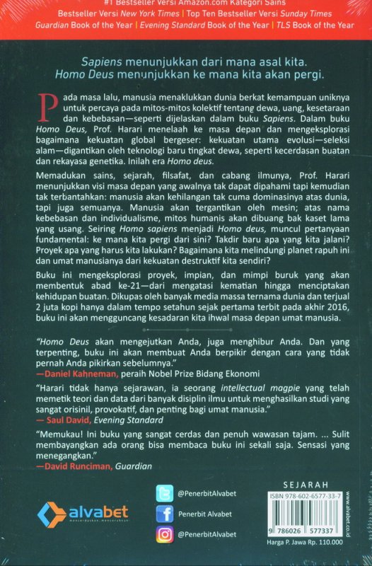 Detail Harga Buku Sapiens Nomer 21