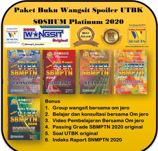 Detail Harga Buku Sbmptn 2020 Nomer 54