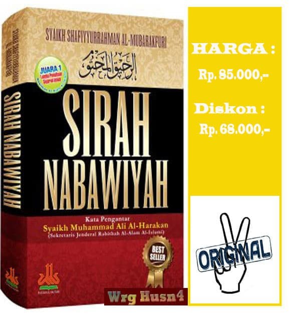 Detail Harga Buku Sirah Nabawiyah Nomer 39