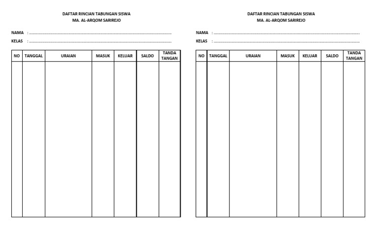 Detail Harga Buku Tabungan Siswa Nomer 33