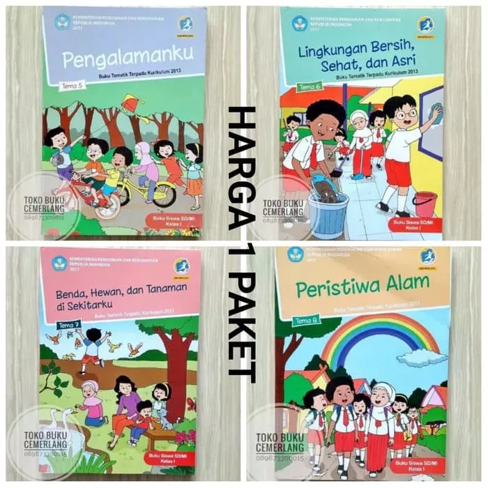 Detail Harga Buku Tema 5 Kelas 1 Nomer 14