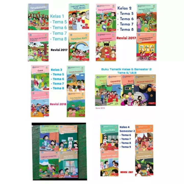 Detail Harga Buku Tematik Kelas 1 Nomer 22