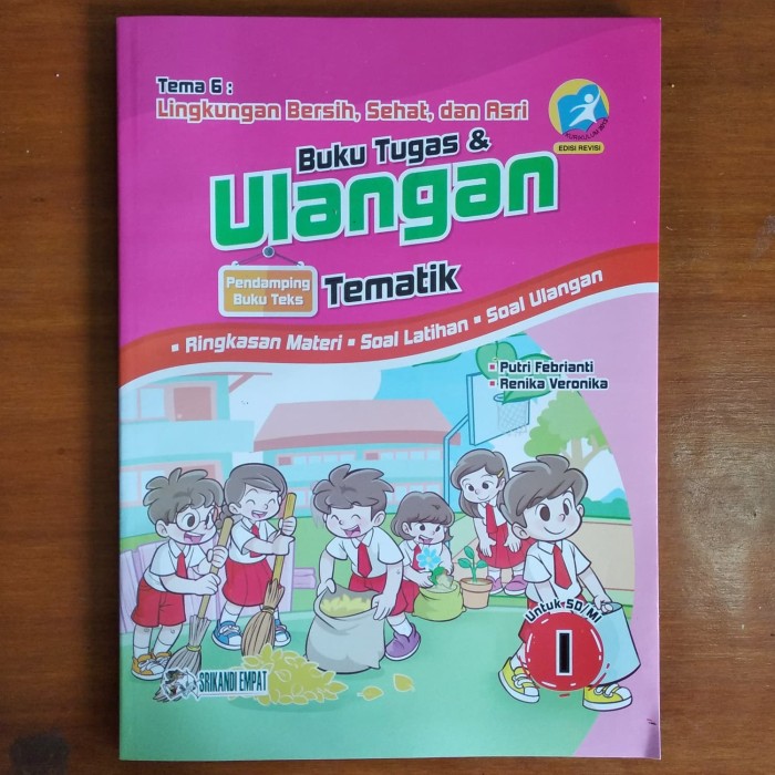 Detail Harga Buku Tematik Kelas 1 Nomer 29