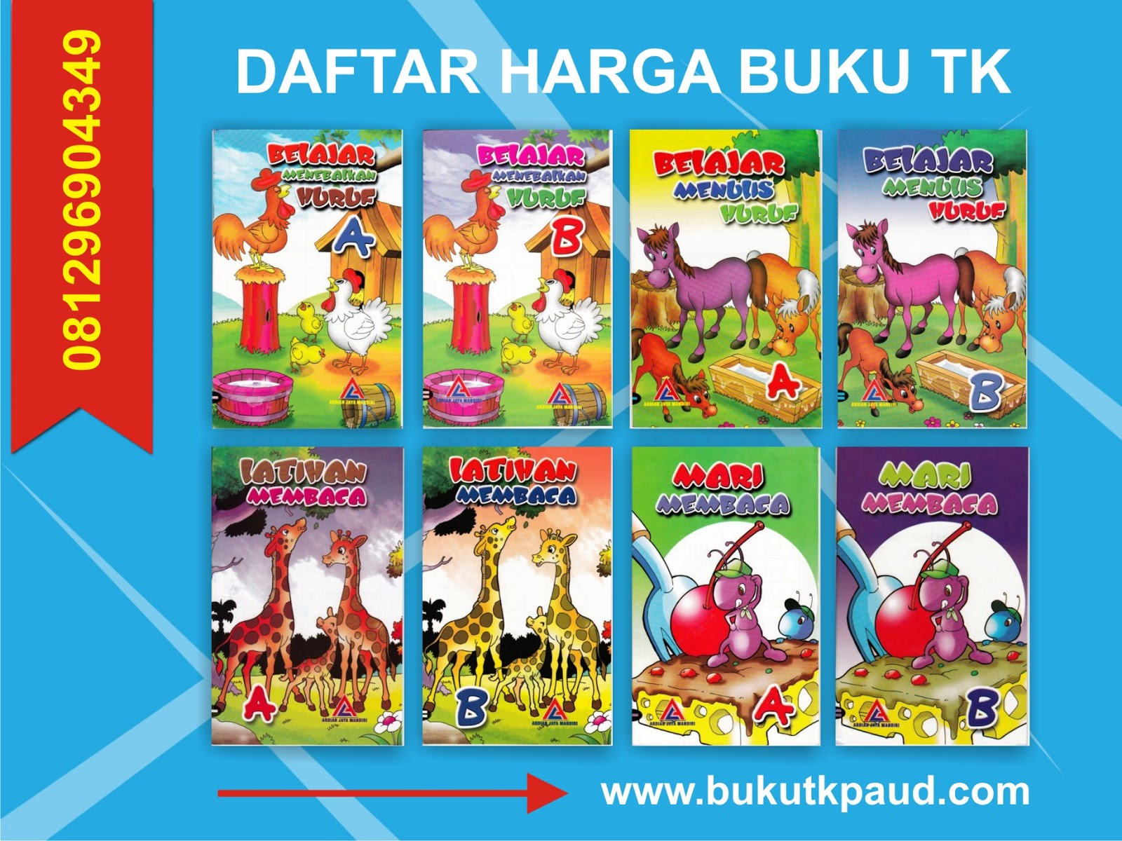 Detail Harga Buku Tk Nomer 2