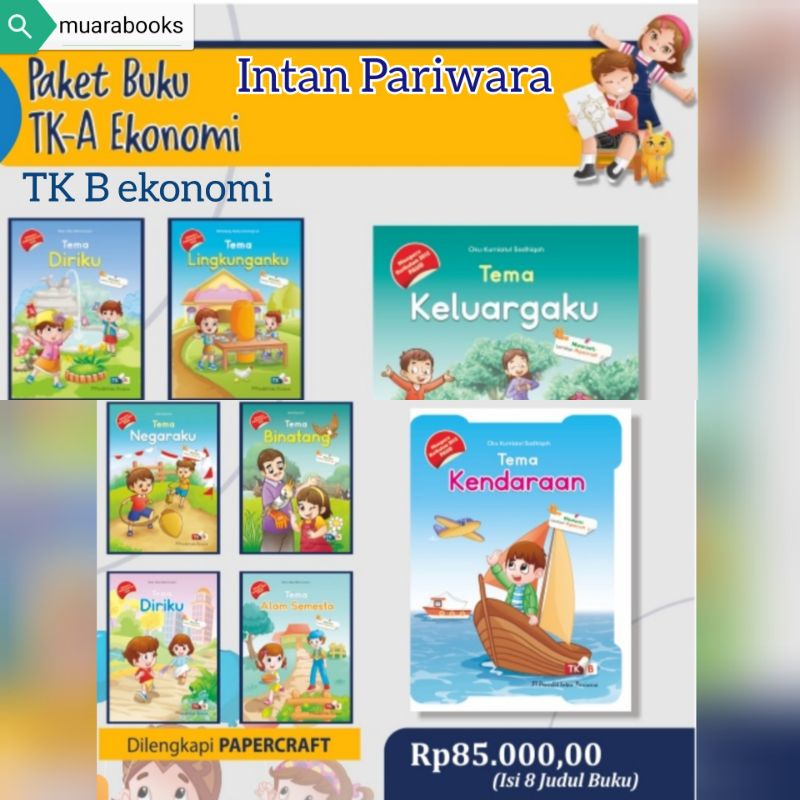 Detail Harga Buku Tk Nomer 11