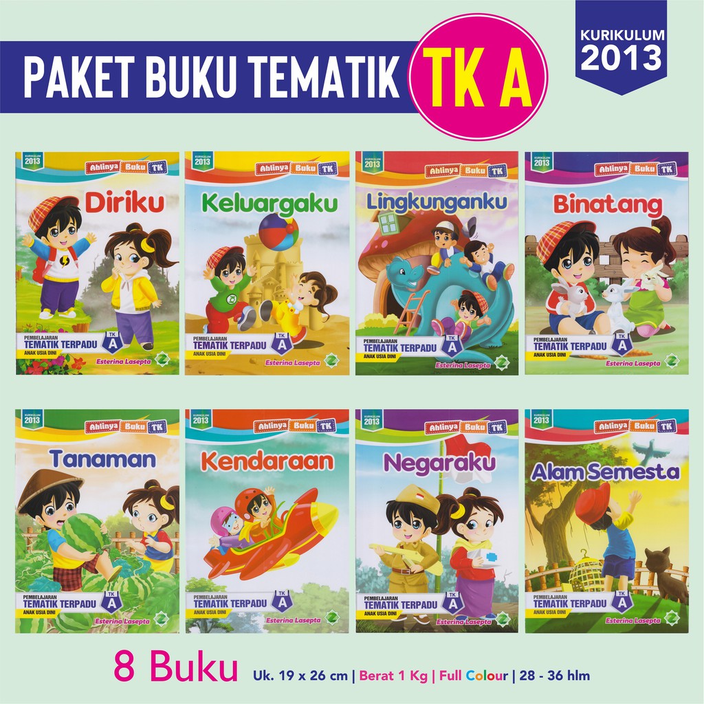 Detail Harga Buku Tk Nomer 3