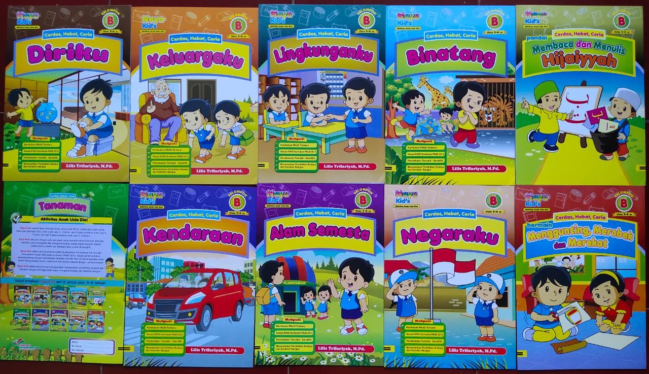 Detail Harga Buku Tk Nomer 9