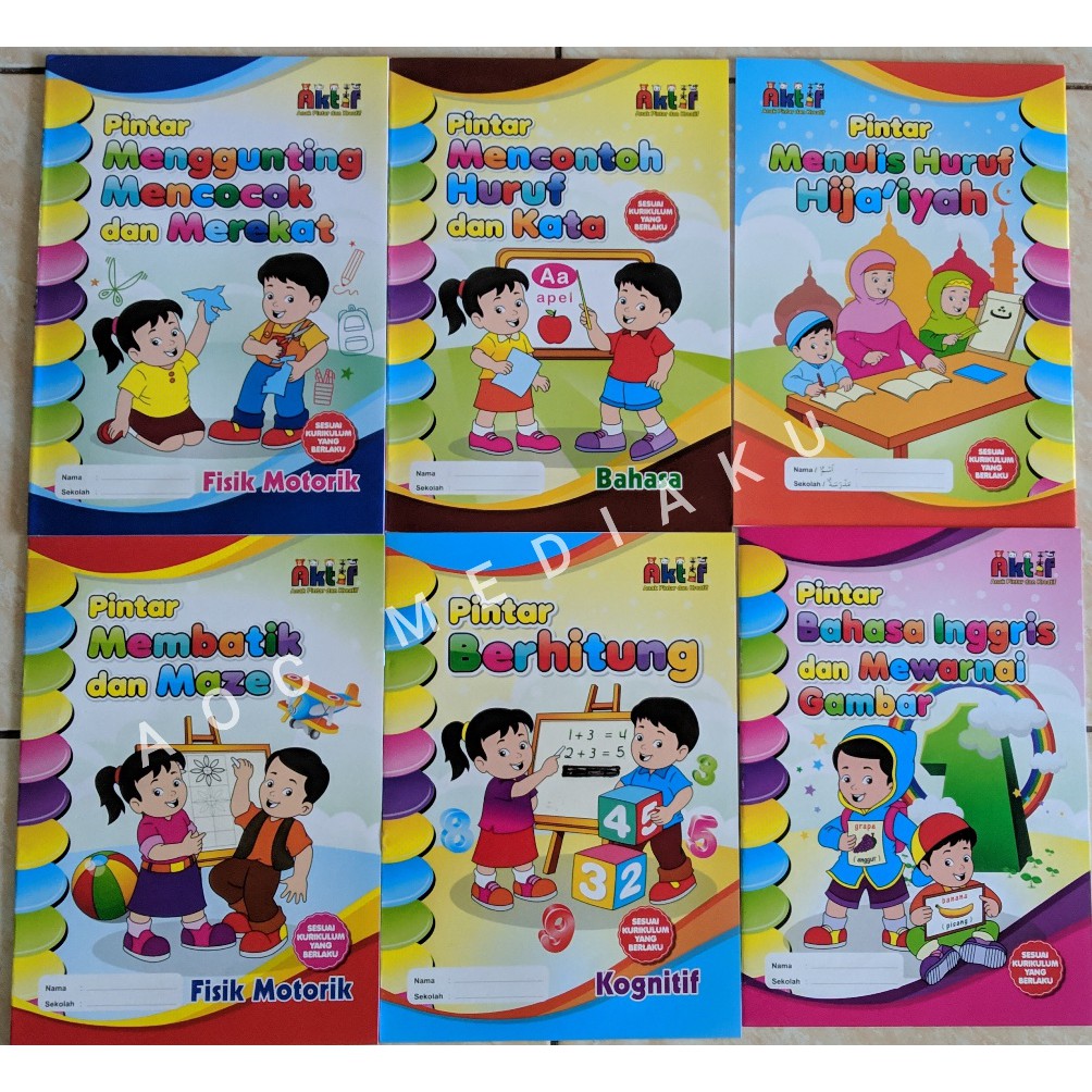 Detail Harga Buku Tk Nomer 10