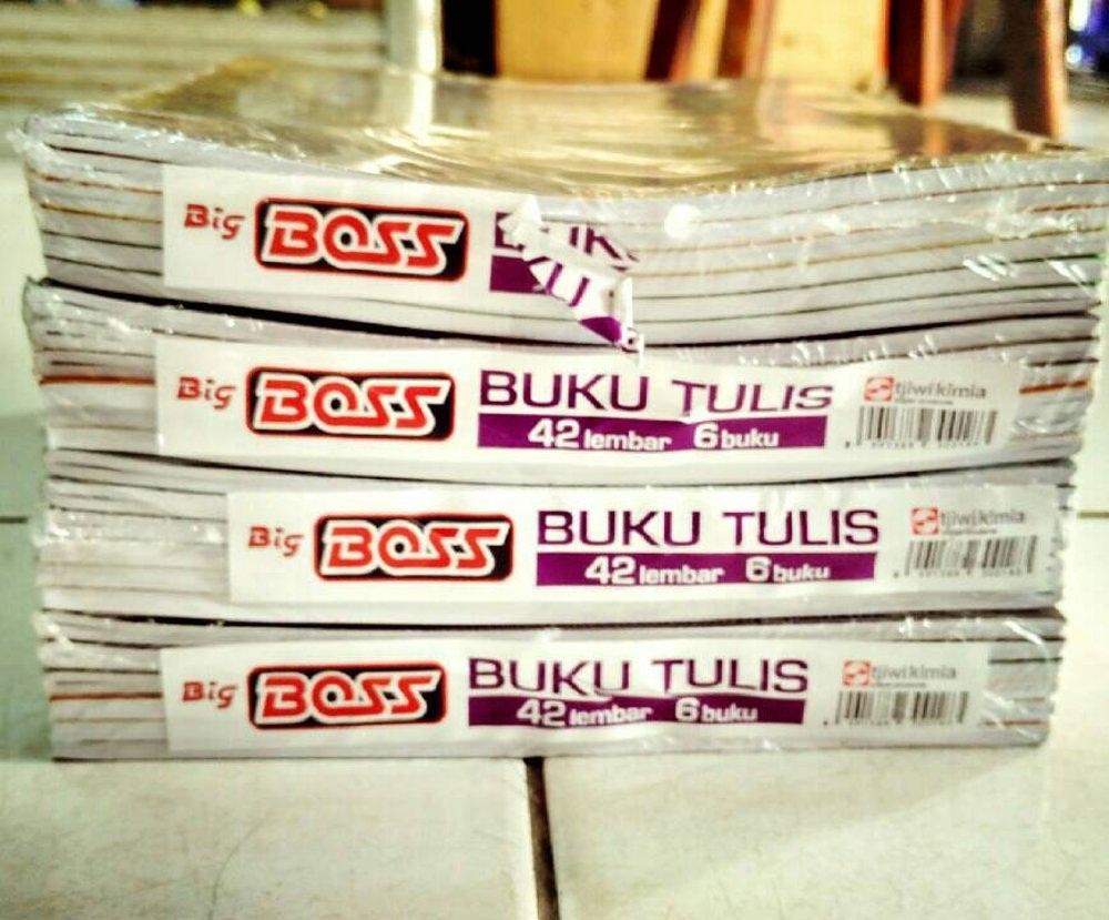 Detail Harga Buku Tulis Big Boss Nomer 30