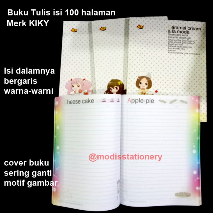 Detail Harga Buku Tulis Kiky Nomer 8