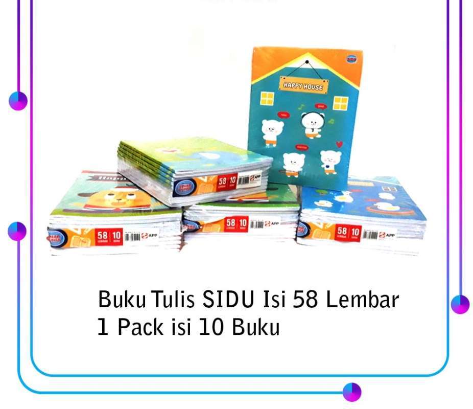 Detail Harga Buku Tulis Sidu 58 Nomer 35