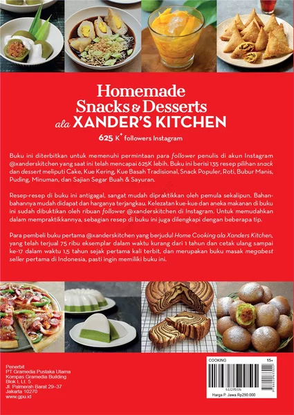 Detail Harga Buku Xanderskitchen Nomer 5