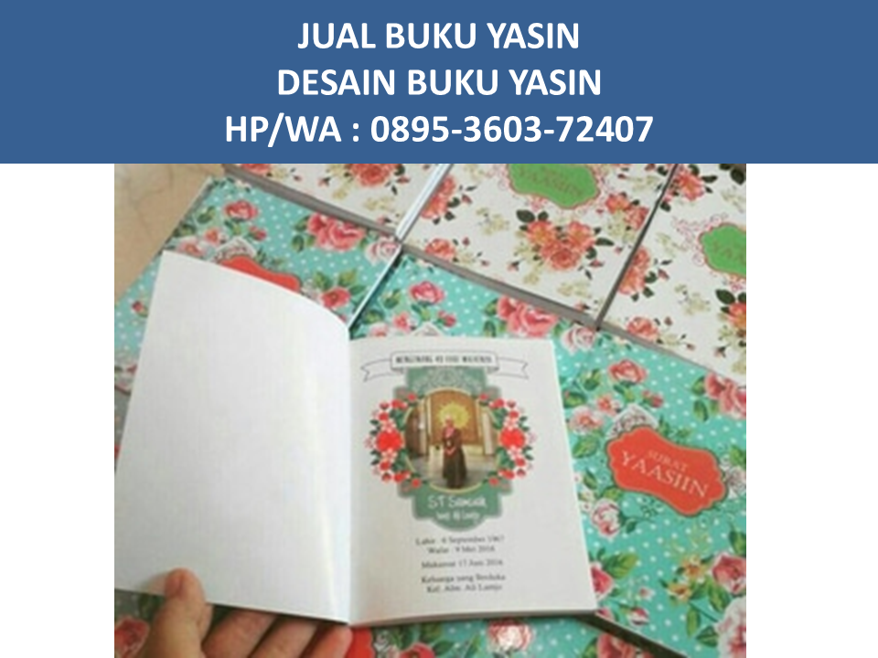 Detail Harga Buku Yasin 40 Hari Nomer 41