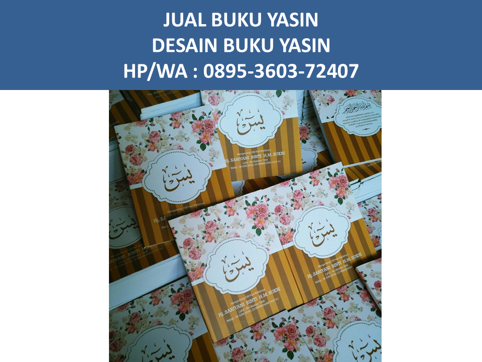 Detail Harga Buku Yasin Tanpa Cover Nomer 51