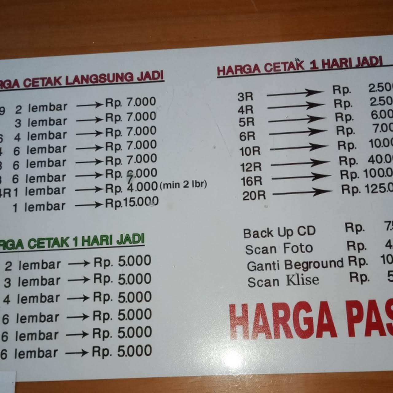 Detail Harga Cetak Foto 20r Nomer 12