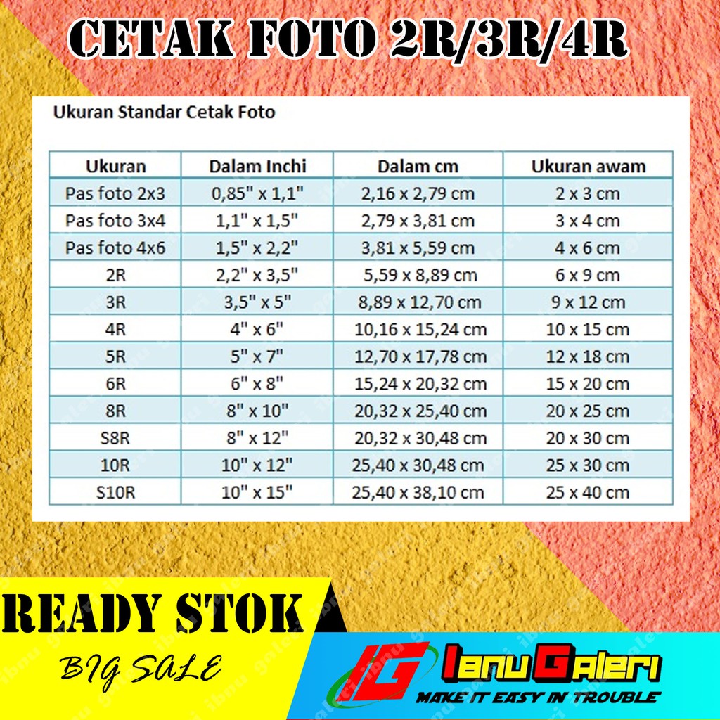 Harga Cetak Foto 3 R - KibrisPDR