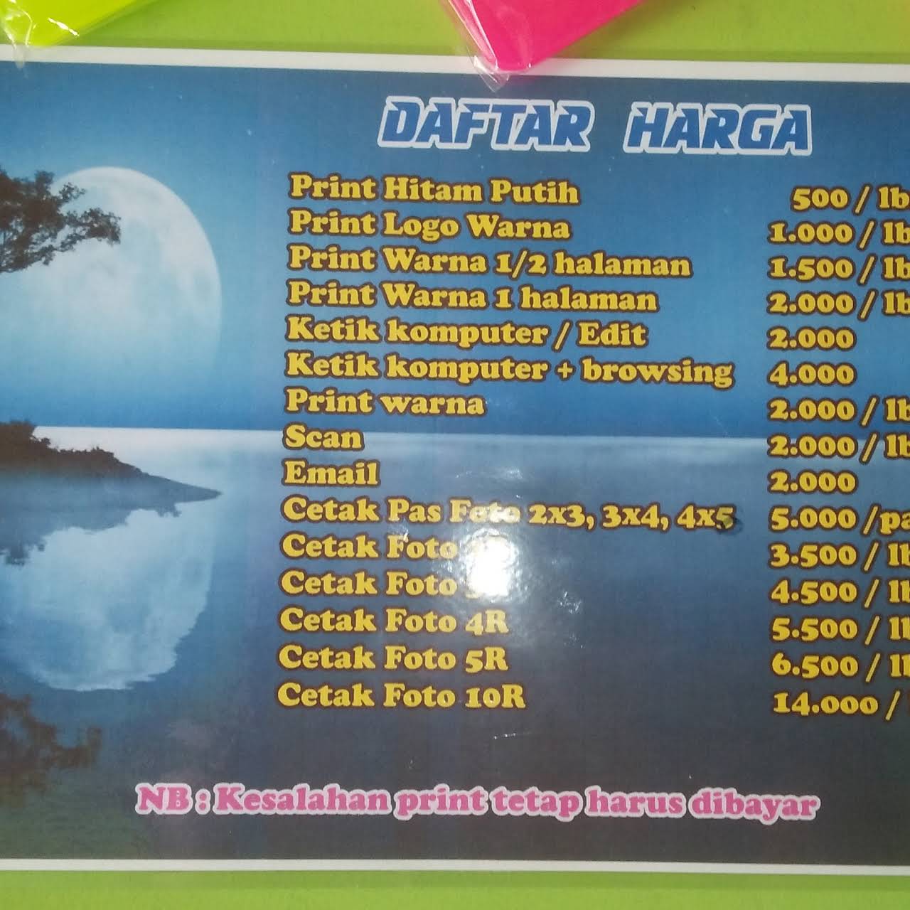 Detail Harga Cetak Foto 5r 2018 Nomer 7