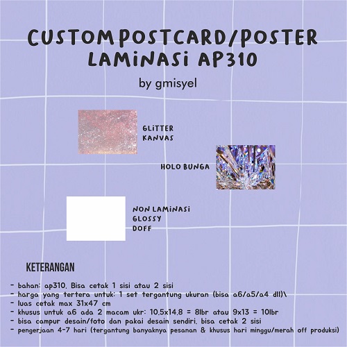 Detail Harga Cetak Foto Postcard Nomer 34