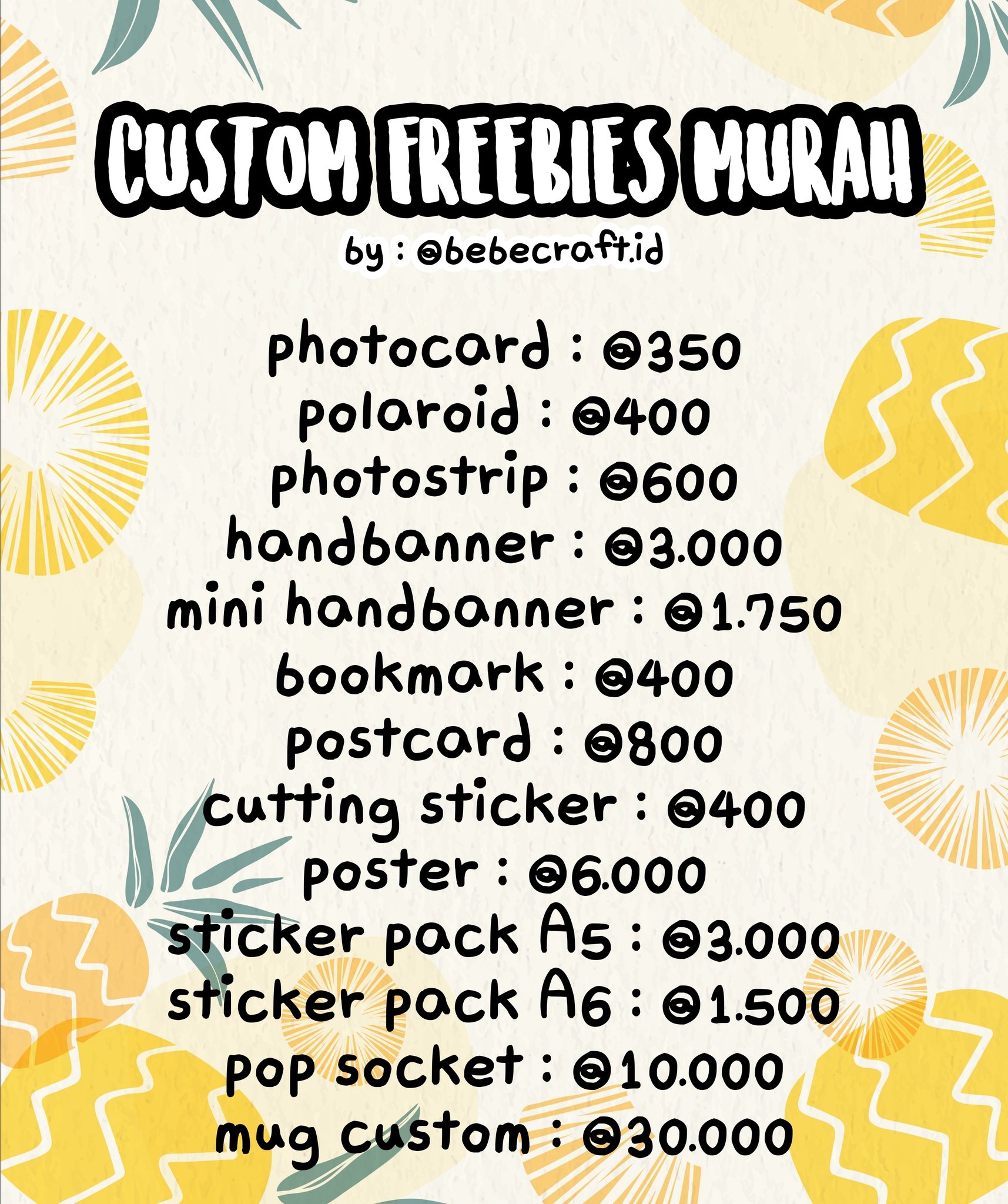 Detail Harga Cetak Foto Postcard Nomer 36