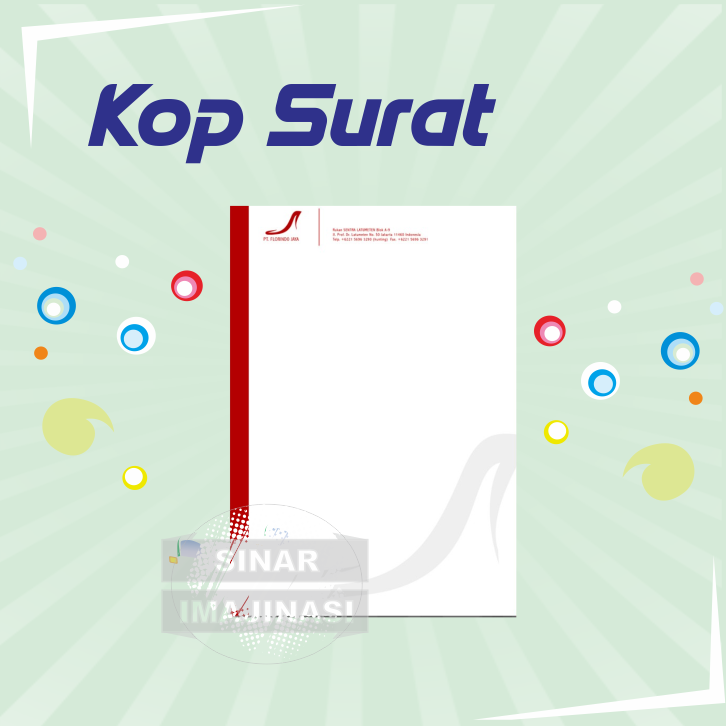 Detail Harga Cetak Kop Surat 1 Rim Nomer 44