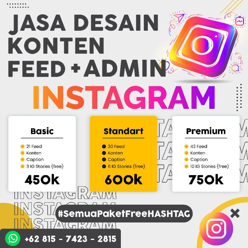 Detail Harga Desain Feed Instagram Nomer 7