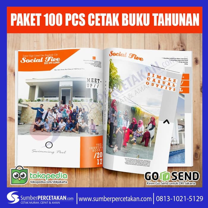 Detail Harga Foto Buku Tahunan Sekolah Nomer 9