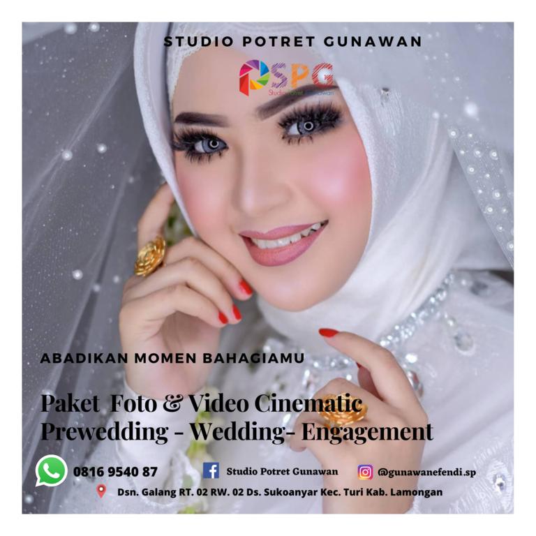 Detail Harga Foto Prewedding Di Studio Nomer 39