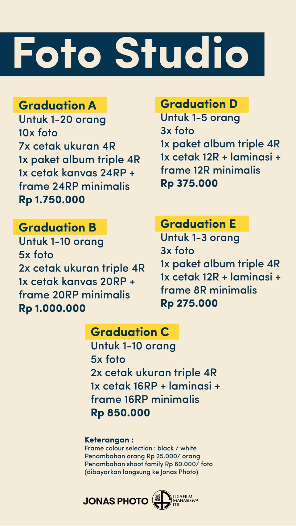 Detail Harga Foto Studio Di Jonas Nomer 12