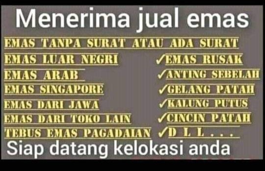 Detail Harga Jual Emas Tanpa Surat 2017 Nomer 45