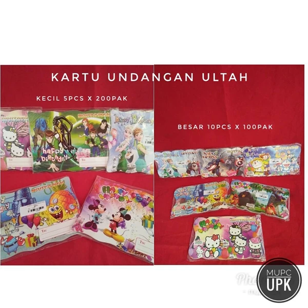 Detail Harga Kertas Undangan Ulang Tahun Nomer 26