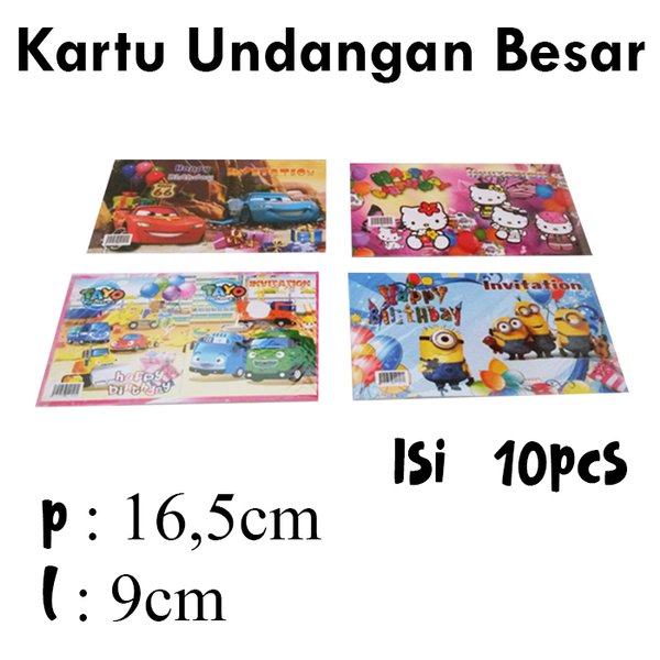 Detail Harga Kertas Undangan Ulang Tahun Nomer 7